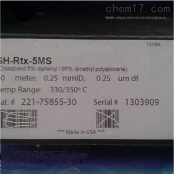 毛细管色谱柱R221-75885-30 SH-Rts-5MS
